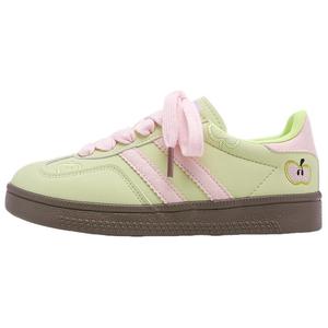 JimiXiong Женские скейтерские кроссовки лоу топ в цвете зеленое яблоко, цвет Green Apple Green