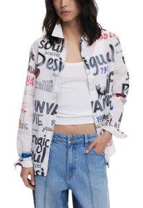Блуза Desigual, белый