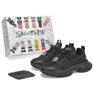 Кроссовки Crossbow Series Chunky унисекс с низким верхом, угольно-черный Sk.Trip