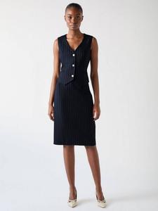 Baxtor жилет в полоску L.K.Bennett, Navy