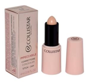 Часовой консилер для лица 1,5 фарфора, 4 мл Collistar, Impeccabile Concealer Stick, 24-