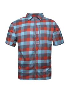 Schöffel Рубашка Regular fit Athletic Button Up 'Porto Alegre' в красном цвете