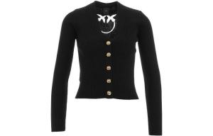 Кардиган с логотипом PINKO, черный