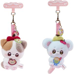 Плюшевый кулон Fruit Chain Cute Healing Dolls высотой 20 см ABFUN, Learning Pair (Miomio+Chuchu)
