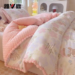 Yalu Одеяло хлопковое 220х240 см, 3,75 кг, антибактериальное, мягкое, дышащее