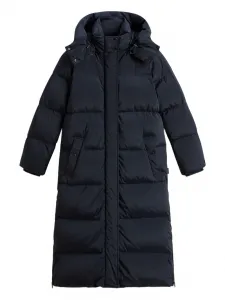 Парка с капюшоном WOOLRICH, синий