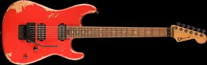Электрогитара Charvel Pro-Mod Relic San Dimas Style 1 HH FR PF - Потертый оранжевый