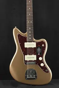 Fender American Professional Classic Jazzmaster в цвете Faded Firemist Gold с грифом из розового дерева