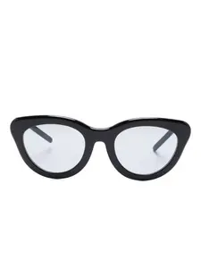 Солнцезащитные очки в оправе 'кошачий глаз' Megane and Me, черный