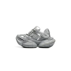 Кроссовки Interstellar Frisbee Series X Dimension Breathable, увеличивающие рост, низкие, массивные, унисекс XMZY, Moonlit White[Women'S]