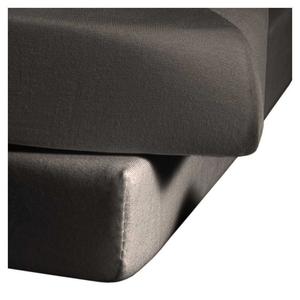 Простыня из джерси fleuresse Jenny C 100x200 см эспрессо