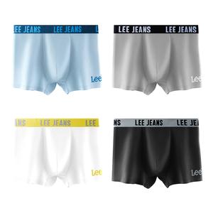 Подарочные боксы мужского белья Lee, 4 Pack (светло-синий+серый+белый+черный)