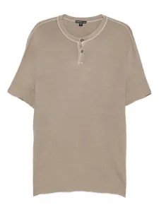 Футболка с короткими рукавами James Perse, нейтральный