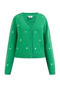 Вязаный кардиган MYMO, зеленый