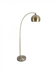 Relaxdays Торшер золотистого цвета - (Ш)92 x (В)180 x (Г)35 см