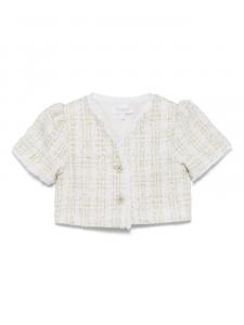 Твидовая куртка Patachou, белый