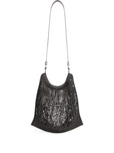 Большая сетчатая сумка-мессенджер X Filt LEMAIRE, коричневый