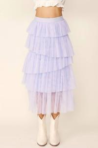 Многослойная тюлевая юбка в цвете барвинка Idem Ditto, Periwinkle
