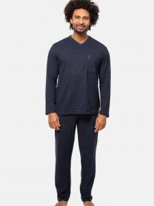 Пижама из очень легкого хлопка. Ammann, синий