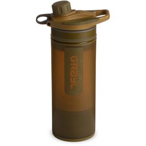 Бутылка с фильтром для воды Geopress Purifier Grayl, коричневый