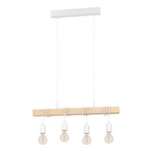 Подвесной светильник Eglo Townshend, сталь - 4-пламенная