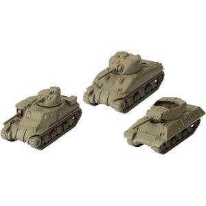 Миниатюра Gale Force 9 World of Tanks: American - Tank Platoon (M3 Lee, M4A1 75mm Sherman, M10 Wolverine)