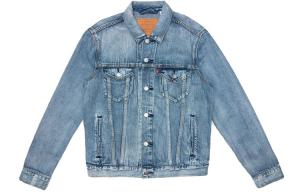 Джинсовая куртка мужская светло-синяя Levi’S, светло-голубой