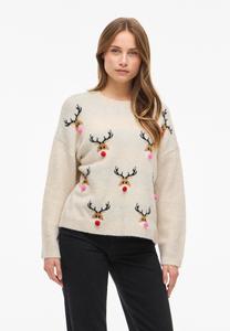 Джемпер VILA VIMARCIPEL PULLOVER, Birch/Beige