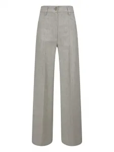 Брюки с пятью карманами Forte Forte, серый