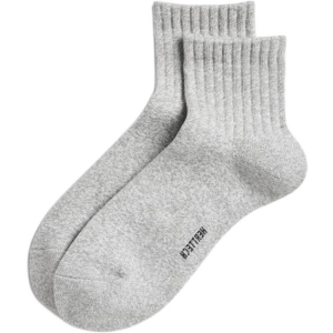 Мужские носки Mid Calf UNIQLO, 1 pack (smoke серый)