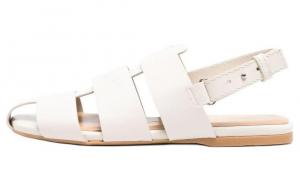 Сандалии-слингбэки рыбацкие из кожи JW Anderson, белые