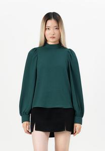 Блуза VILA VIPALLAS, Ponderosa Pine/Dark Green