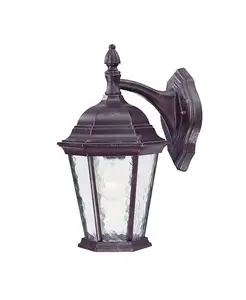 Декоративный настенный светильник с двумя подвесами-каруселями для общего и акцентного освещения Slickblue, brown