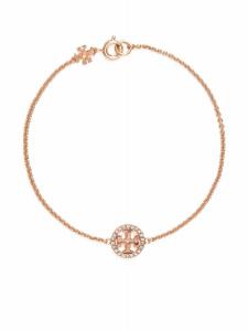 Цепочный браслет Miller Tory Burch, розовый