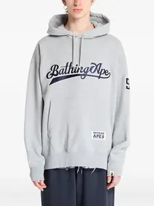 Толстовка с логотипом A BATHING APE, серый