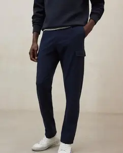 Мужские классические брюки с боковыми карманами на клапанах Ecoalf, синий