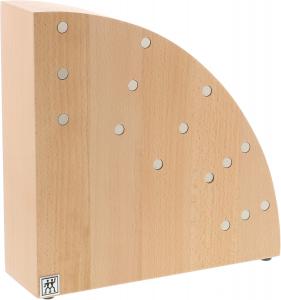 Подставка для итальянских ножей Zwilling, 25,4 x 25,4 x 40,6 см, из натурального бука