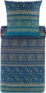 Чехол на подушку BRENTA, цвет СИНИЙ, класс огнестойкости B1, размер 40x80 см Bassetti