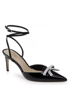 Вечерние туфли-лодочки Kynlee Jewel Badgley Mischka, черный