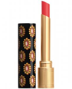 Губная помада Rouge de Beauté Brillant Glow & Care Gucci, 411 - Emmy Petal
