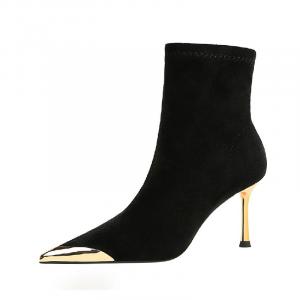 BIGTREE Ботильоны женские черные