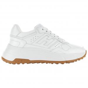 Женские кроссовки HOGAN с панелями и шнуровкой