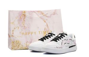 LINING Понтонные лодки нескользящие и износостойкие высота увеличена лоу-топ скейтборд обувь унисекс white pink