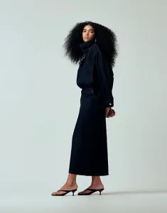 Джинсовая классическая юбка-карандаш ASOS DESIGN