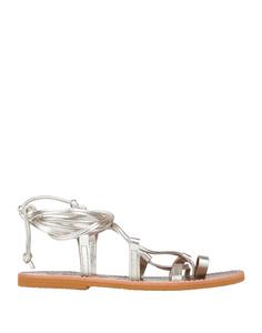 Сандалии Le Salentine, платиновый