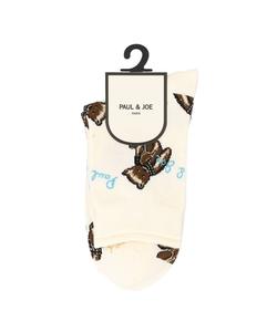 Низкие носки PAUL & JOE с принтом плюшевого мишки.