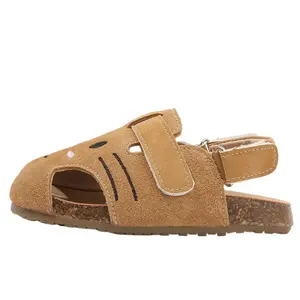 Дышащие детские сандалии для детей от 3 до 7 лет MAIBUXIONG, желтый