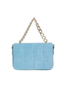 Кожаная сумка через плечо Faina, синий