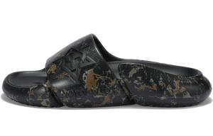 NORVINCY EVA Totem Граффити противоскользящие антибактериальные шлепанцы унисекс Black Gold, цвет Black Gold