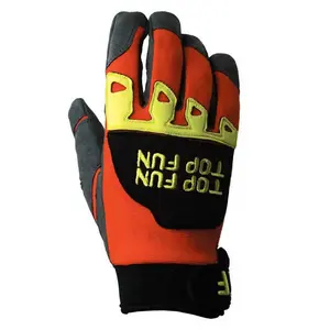 Защитные перчатки Topfun Basic Trial off-road, оранжевый